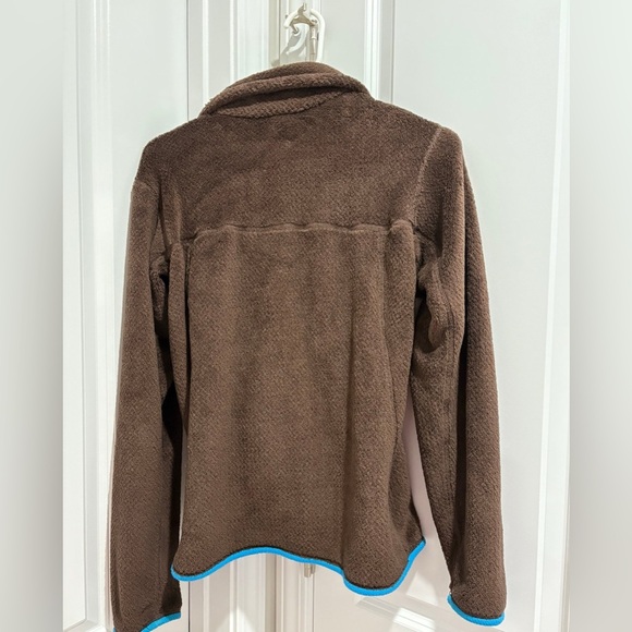 Patagonia Brown Sweater with Blue Accents - Picture 3 of 3